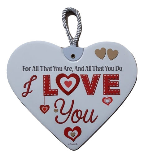 Picture of HEARFELT CERAMIC - I LOVE YOU